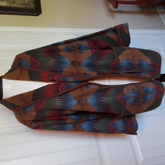 SOUTHWESTERN AZTEC WESTERN COAT - Picture 2 of 8